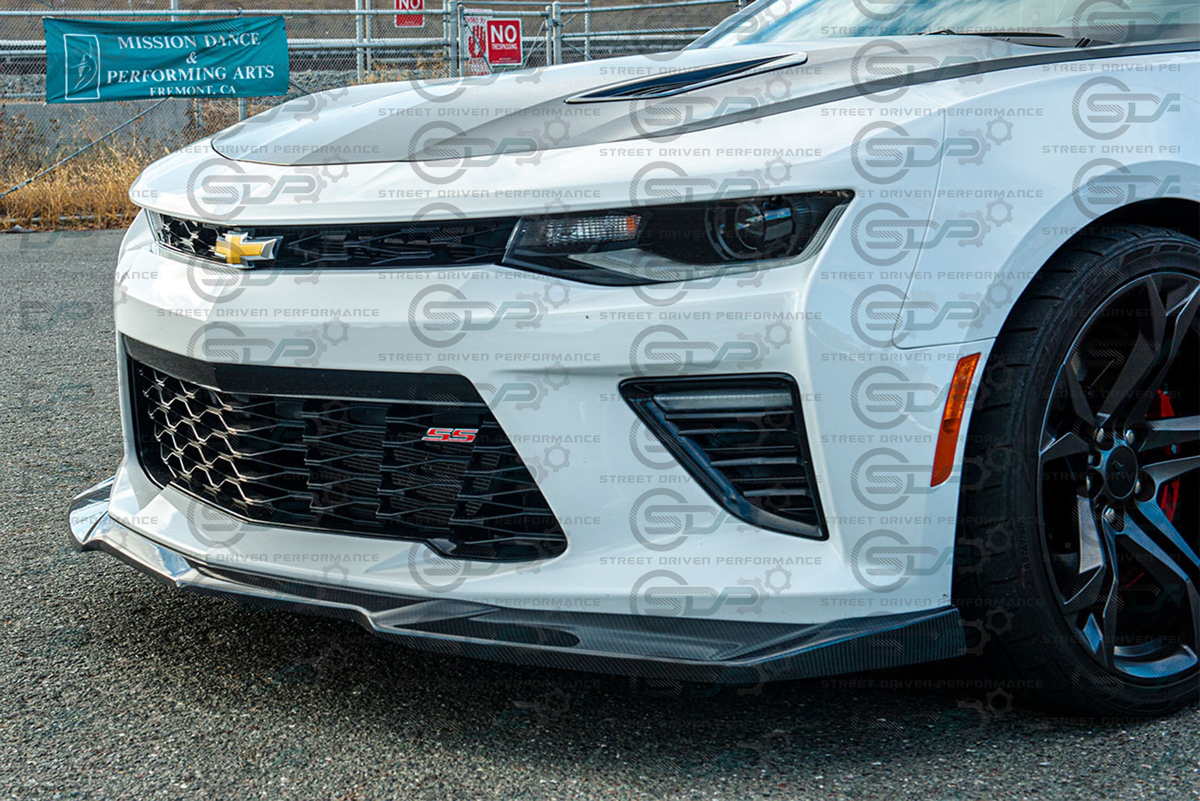 2016-2018 6th Gen Camaro - "ZL1 Conversion" Carbon Fiber Front Splitter / Lip Ground Effects - for all SS models