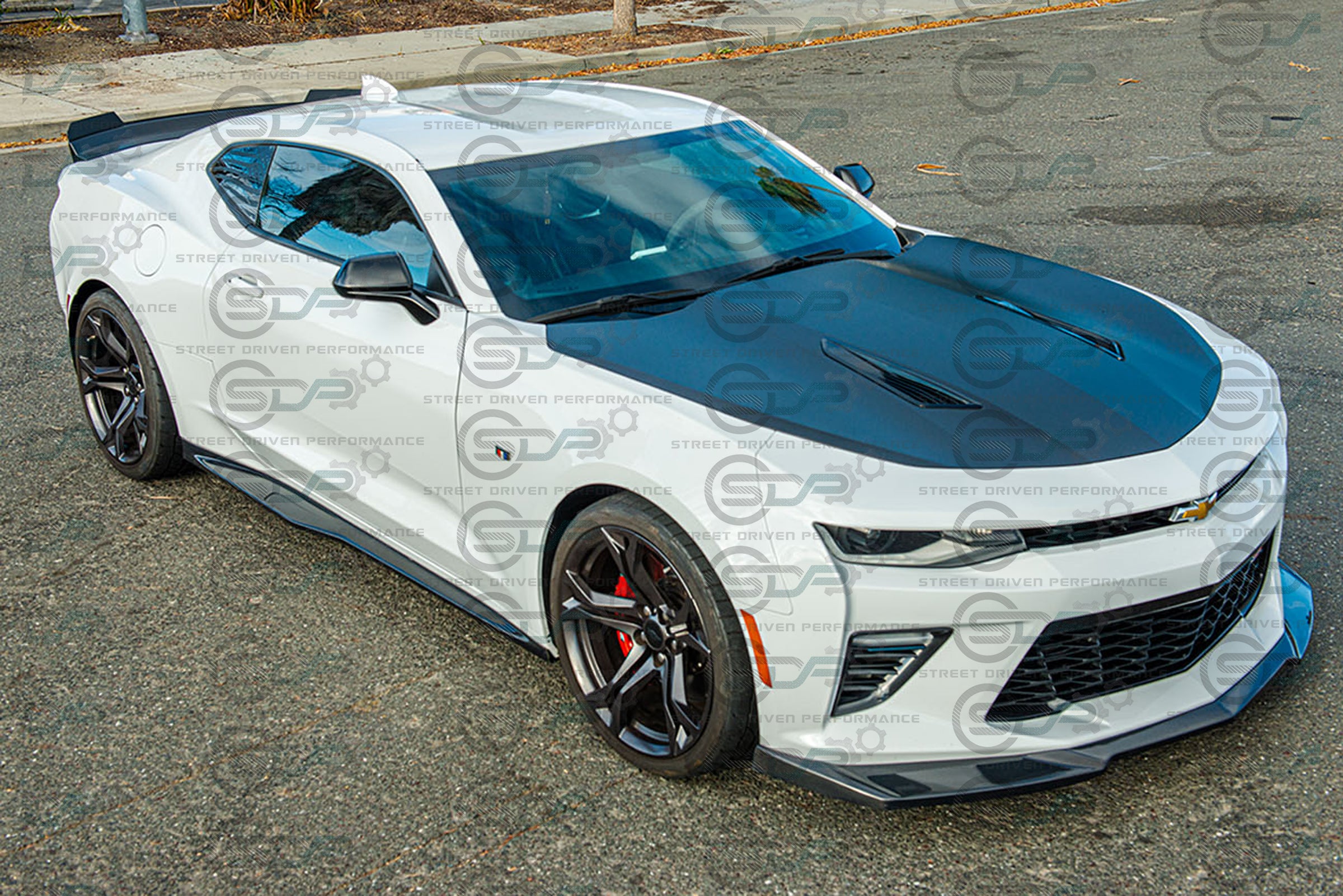 2016-2018 6th Gen Camaro - "ZL1 Conversion" Carbon Fiber Front Splitter / Lip Ground Effects - for all SS models
