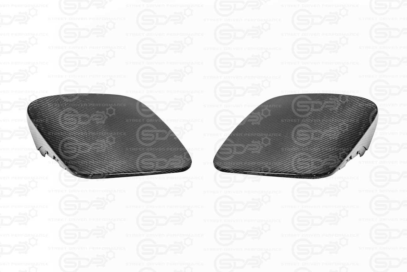 1997-2004 Corvette C5 | Factory Style CARBON FIBER Front Headlight Covers
