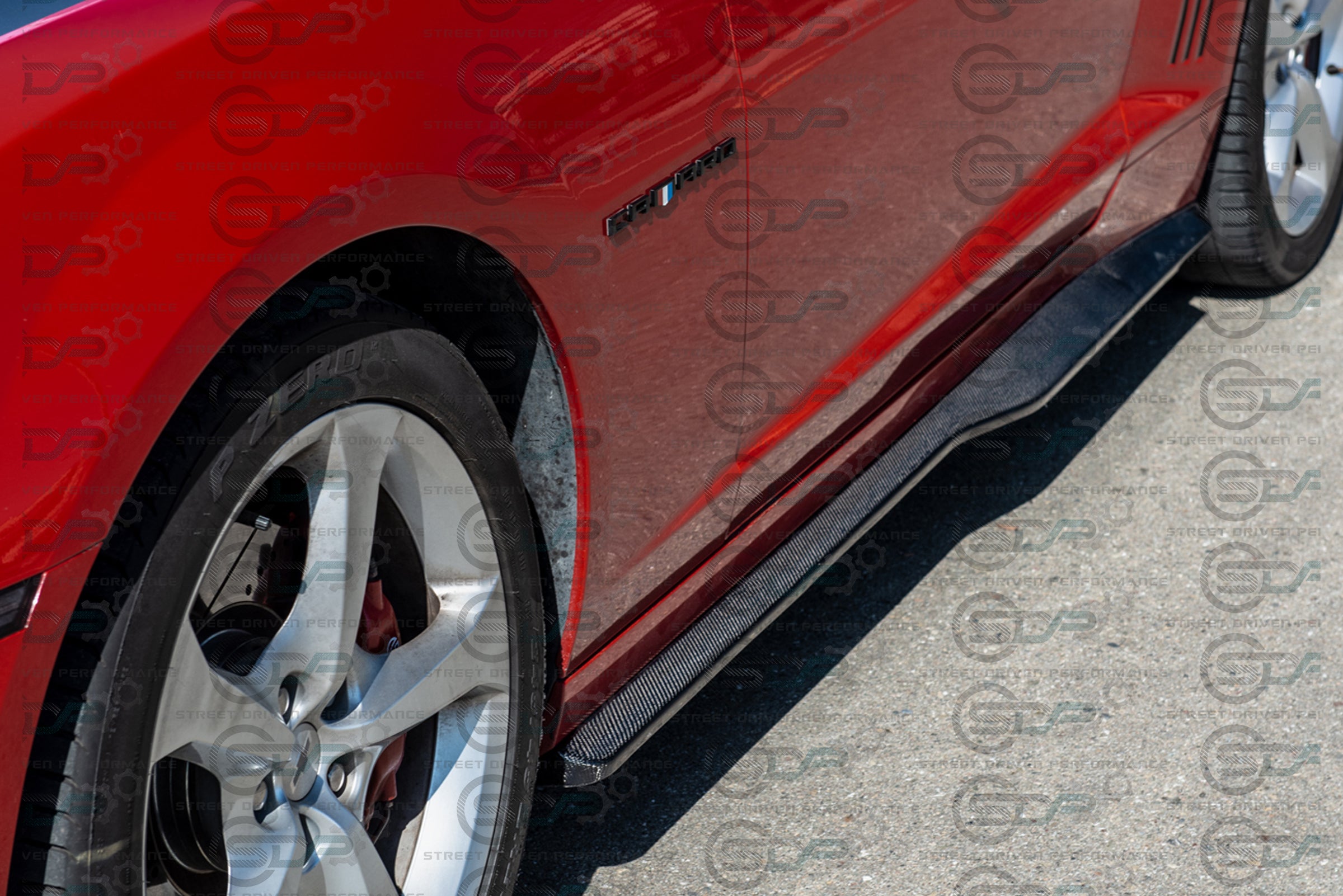 2010-2015 5th Gen Camaro - "ZL1 Conversion" Carbon Fiber Side Skirts Rocker Panel Ground Effects