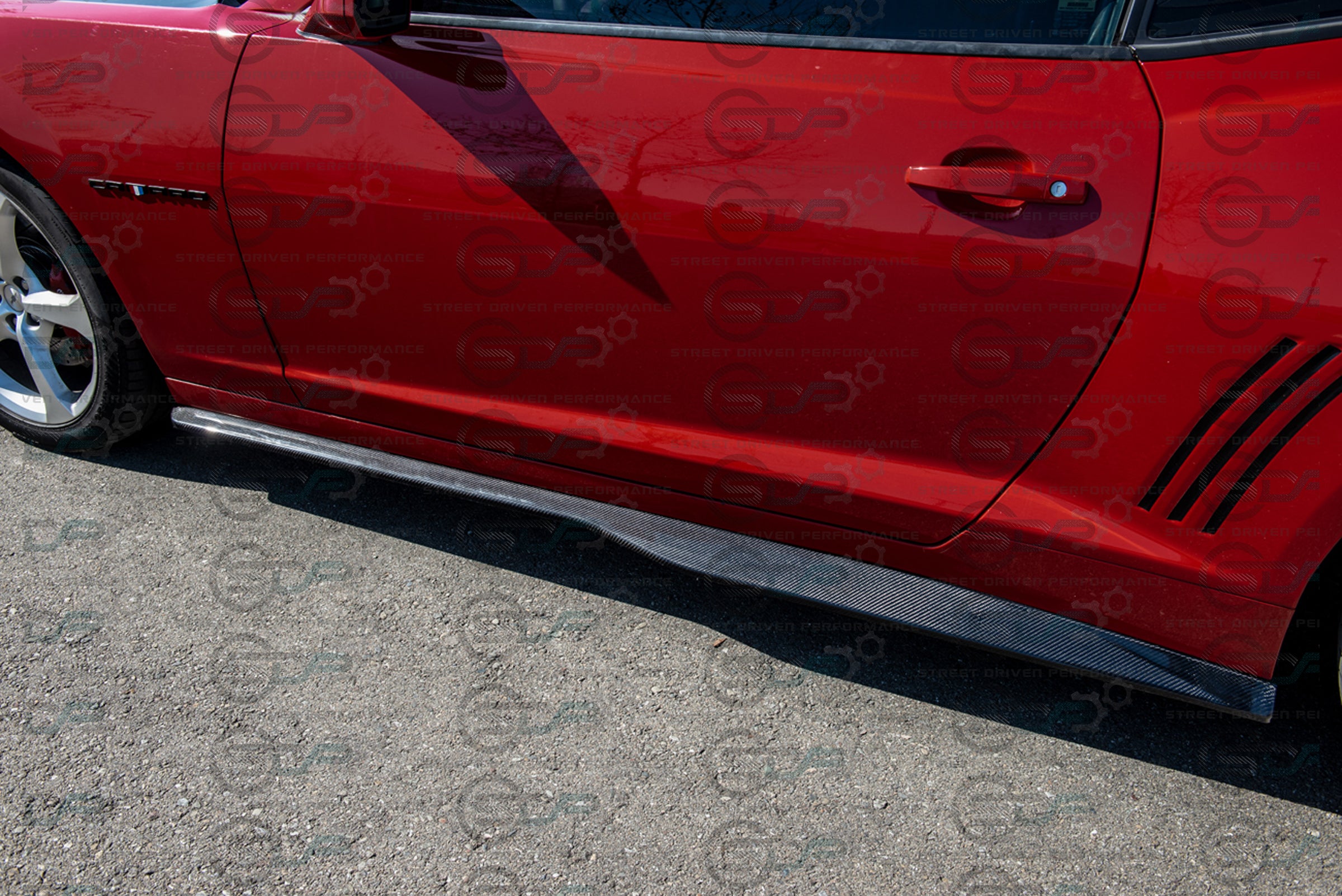 2010-2015 5th Gen Camaro - "ZL1 Conversion" Carbon Fiber Side Skirts Rocker Panel Ground Effects