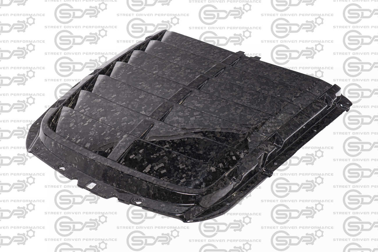 2020-2023 Ford Mustang GT500 | Factory Style Carbon Fiber/ Forged Carbon Fiber Front Hood Vent