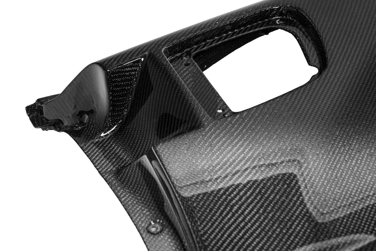 *BLEMISHED- DISCOUNTED* 05-13 Corvette C6 ZR1 Style Carbon Fiber Rear Side Wide Body Fenders Pair