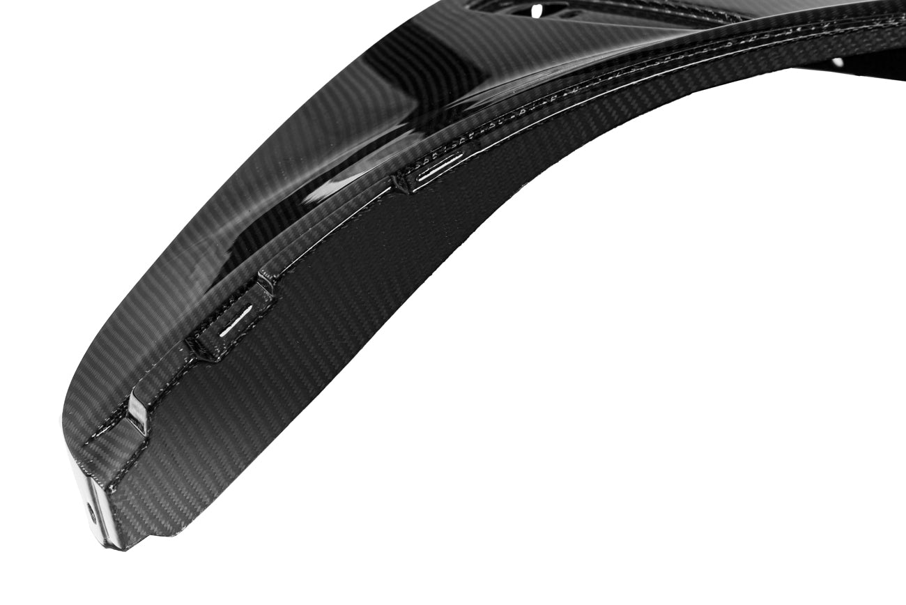 *BLEMISHED- DISCOUNTED* 05-13 Corvette C6 ZR1 Style Carbon Fiber Rear Side Wide Body Fenders Pair