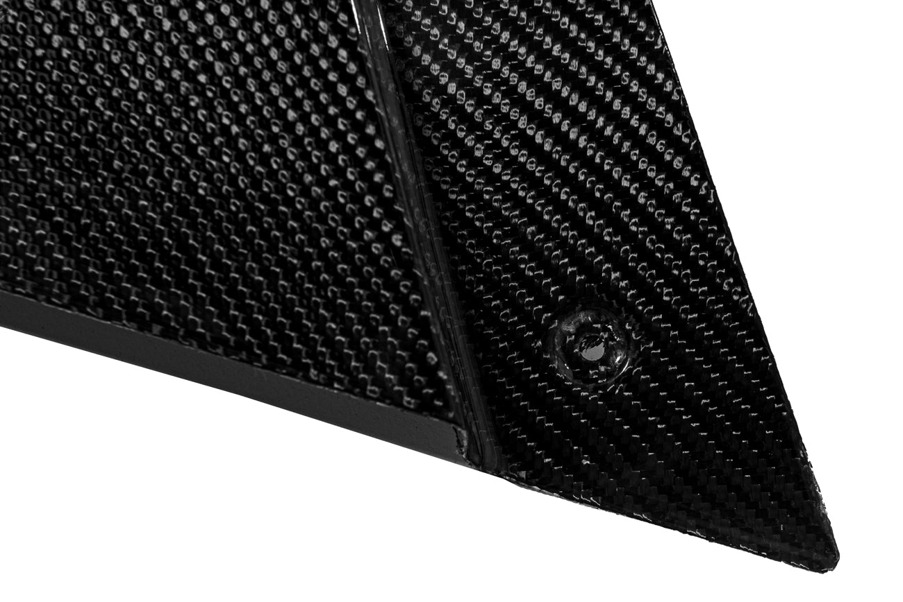 *BLEMISHED- DISCOUNTED* 05-13 Corvette C6 ZR1 Style Carbon Fiber Rear Side Wide Body Fenders Pair