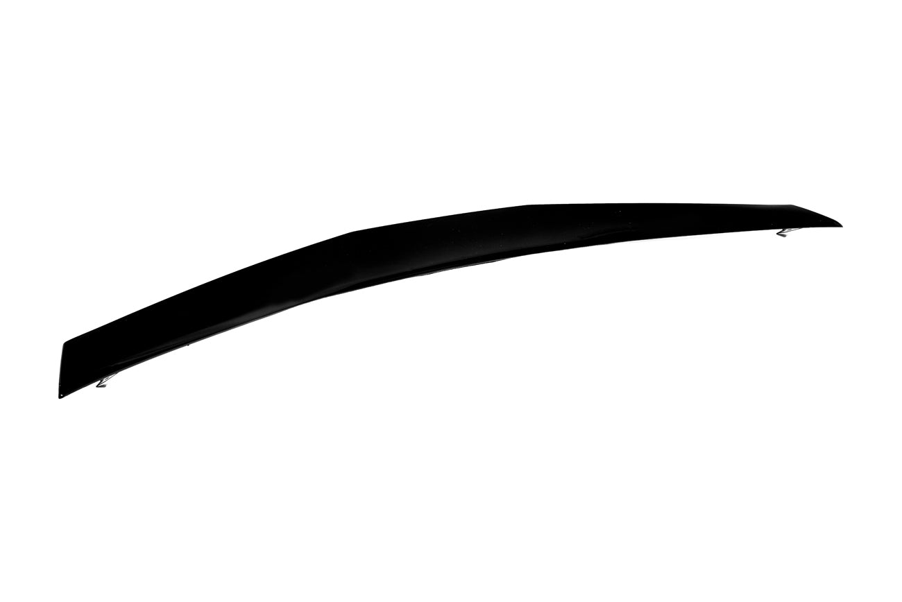 2020+ Corvette C8 Z51 Low Profile GLOSSY BLACK Rear Trunk Lid Wing Spoiler