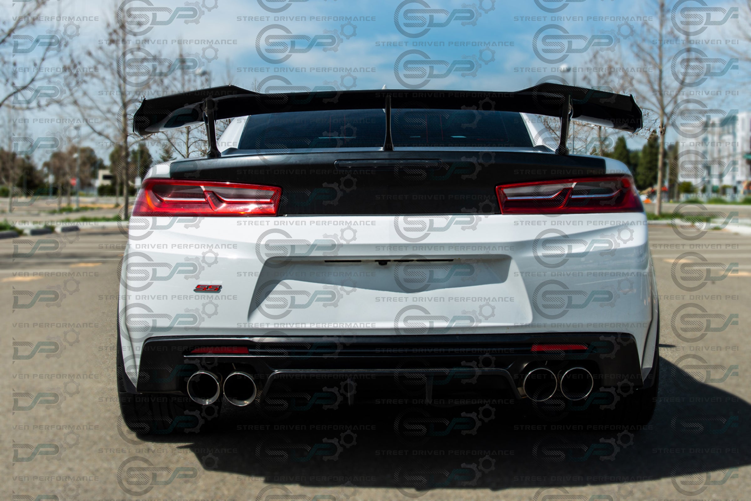 2016+ 6th Gen Camaro - "ZL1 - 1LE Performance Package" Carbon Fiber Rear Trunk Lid Spoiler Wing- for all models