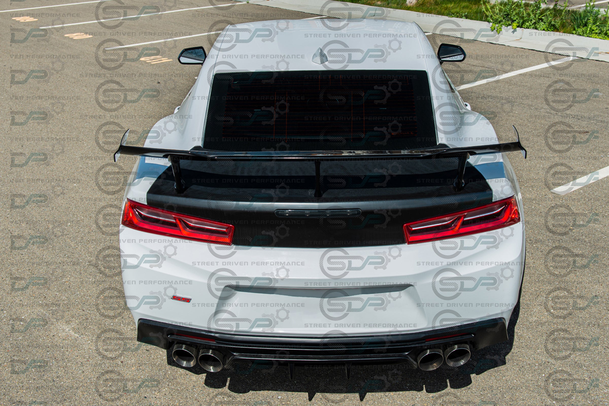 2016+ 6th Gen Camaro - "ZL1 - 1LE Performance Package" Carbon Fiber Rear Trunk Lid Spoiler Wing- for all models