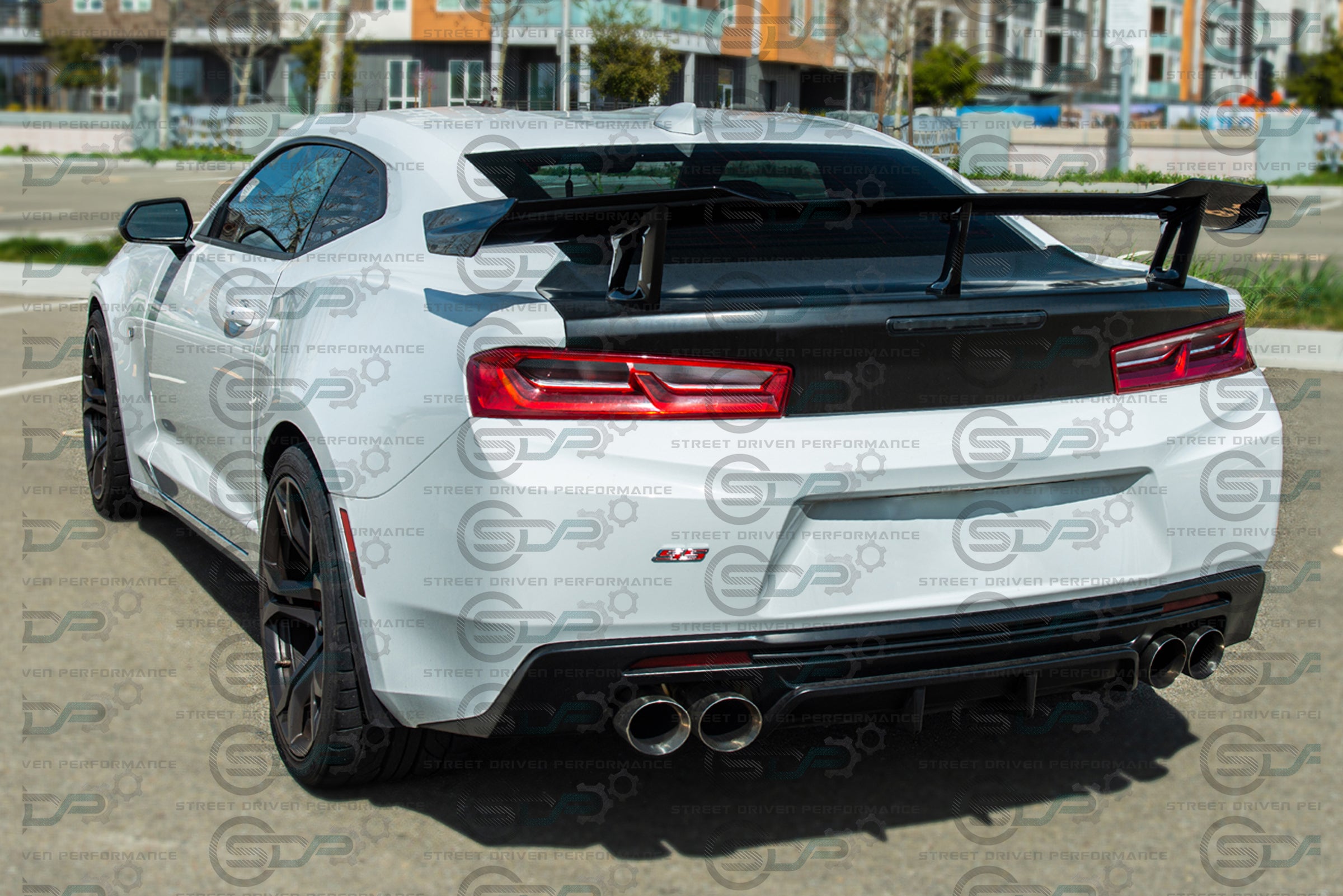 2016+ 6th Gen Camaro - "ZL1 - 1LE Performance Package" Carbon Fiber Rear Trunk Lid Spoiler Wing- for all models