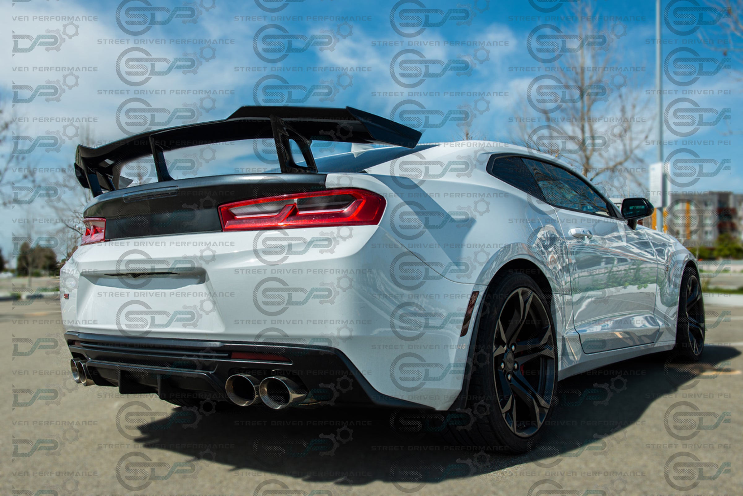 2016+ 6th Gen Camaro - "ZL1 - 1LE Performance Package" Carbon Fiber Rear Trunk Lid Spoiler Wing- for all models