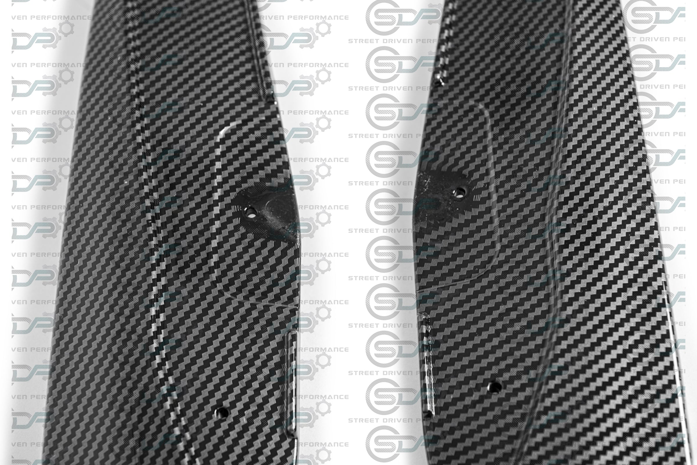 2005-2013 C6 Corvette - Grand Sport / Z06 / ZR1 - Carbon Fiber Side Panels / Mud Flaps