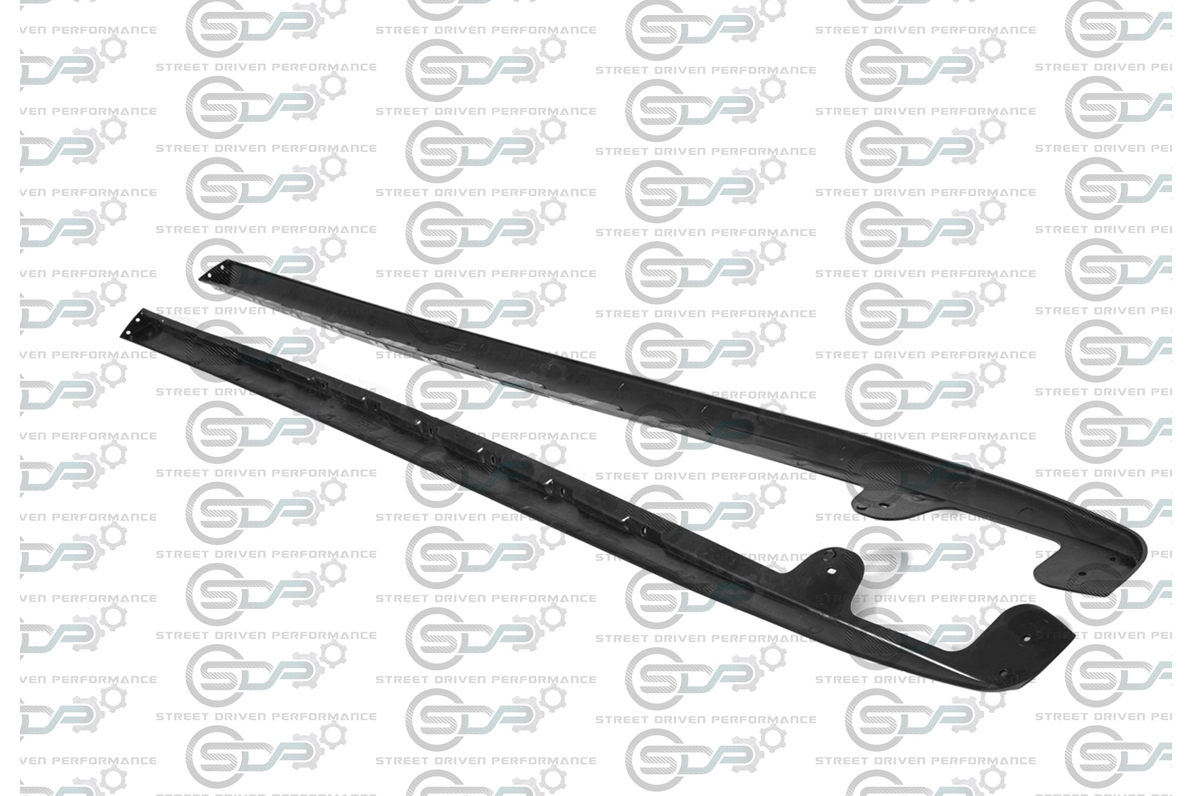 2005-2013 C6 Corvette - Base Model - ZR1 Conversion Side Skirts / Rocker Panels / Ground Effects with Mud Flaps