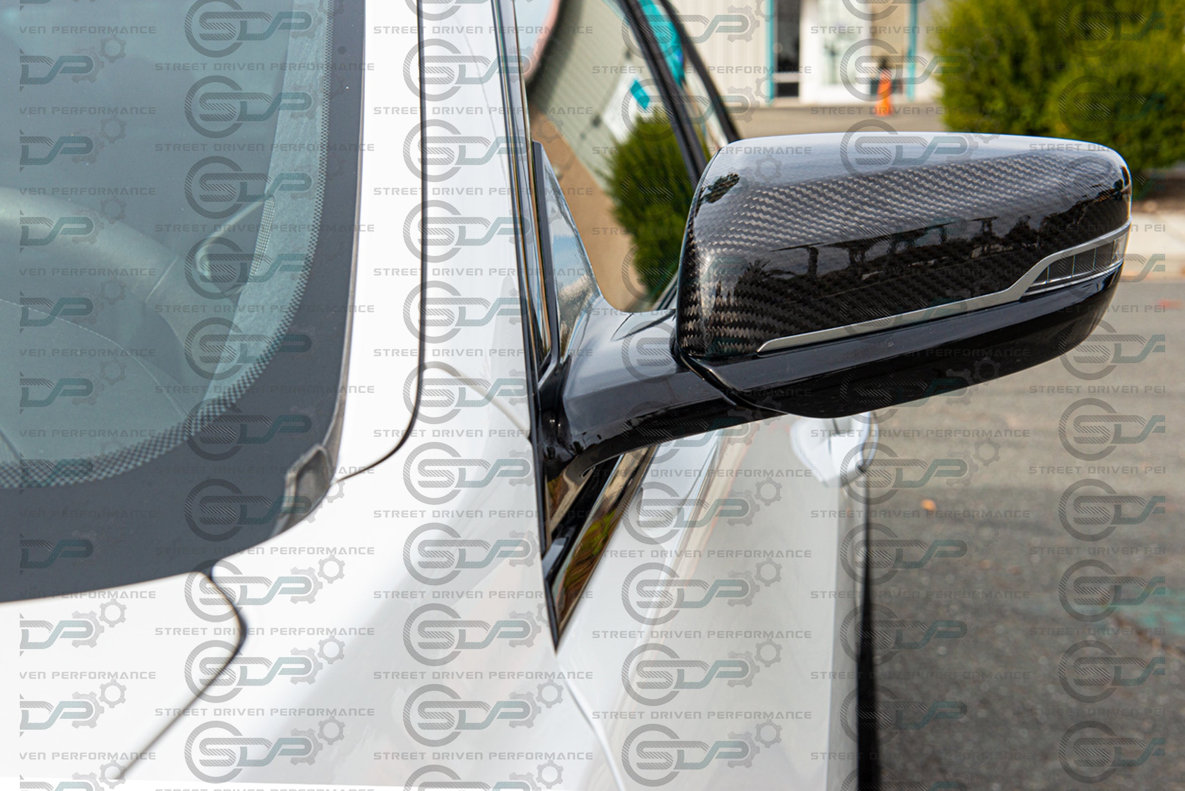 2016-2019 Cadillac CTS/ CTS-V V3 | Carbon Fiber Side Mirror Covers Replacement - All Models