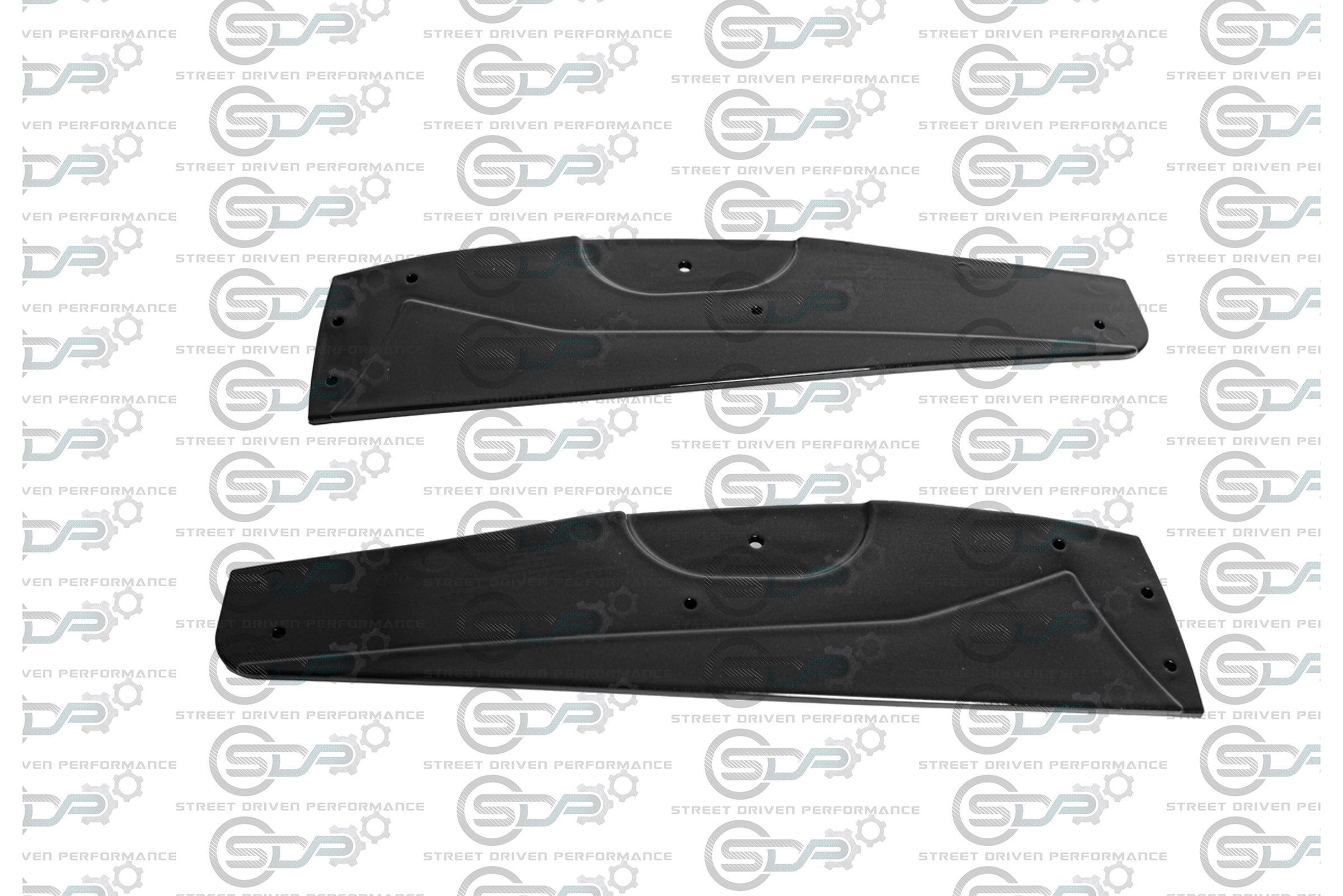 2005-2013 C6 Corvette - Base Model - ZR1 Conversion Side Skirts / Rocker Panels / Ground Effects with Mud Flaps