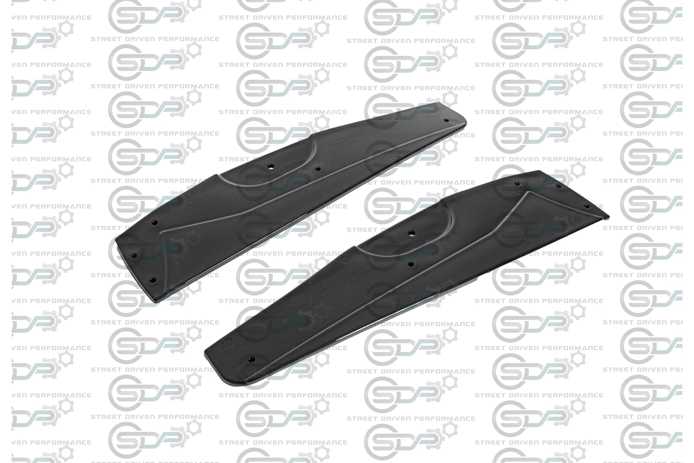2005-2013 C6 Corvette - Base Model - ZR1 Conversion Side Skirts / Rocker Panels / Ground Effects with Mud Flaps
