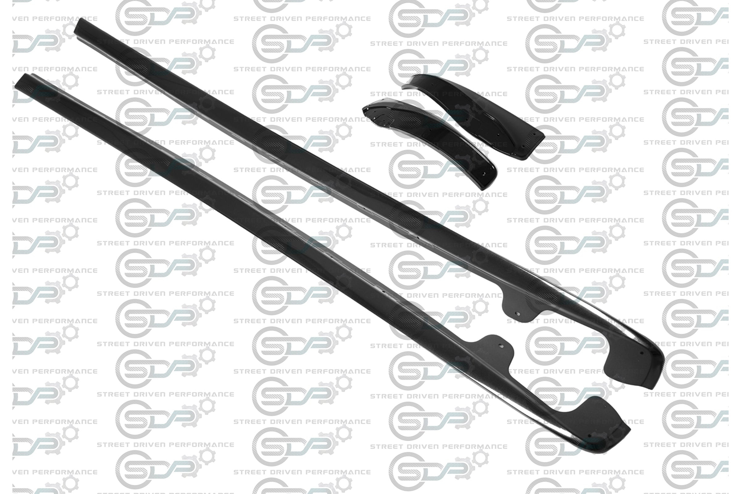 2005-2013 C6 Corvette - Grand Sport / Z06 / ZR1 - "ZR1 Conversion" Side Skirts / Rocker Panels / Ground Effects with Mud Flaps