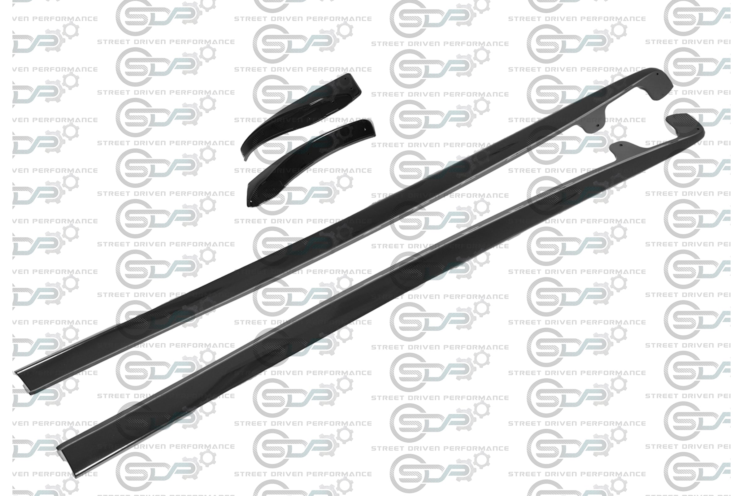 2005-2013 C6 Corvette - Grand Sport / Z06 / ZR1 - "ZR1 Conversion" Side Skirts / Rocker Panels / Ground Effects with Mud Flaps