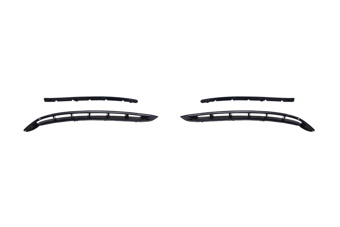 2018-2023 Ford Mustang | GT350 Style Matte Black Front Side Fenders