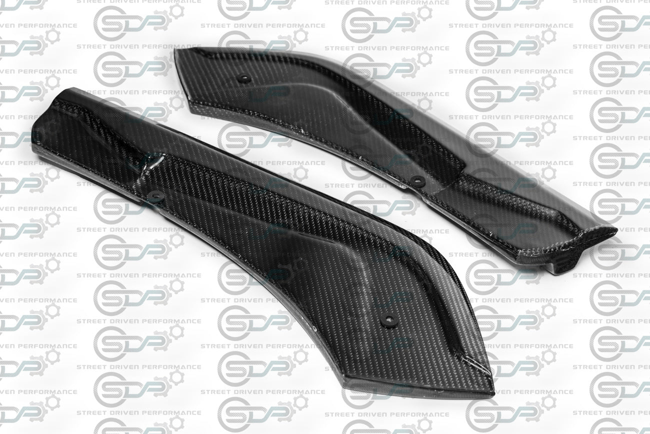 2020+ Toyota Supra A90 & GR | Artisan Spirit Style CARBON FIBER Rear Apron Lip Splitter Ground Effects