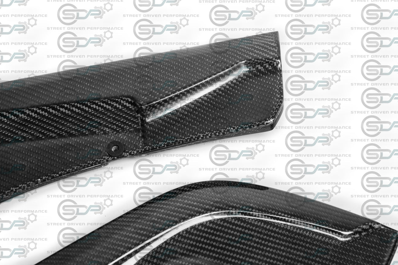 2020+ Toyota Supra A90 & GR | Artisan Spirit Style CARBON FIBER Rear Apron Lip Splitter Ground Effects