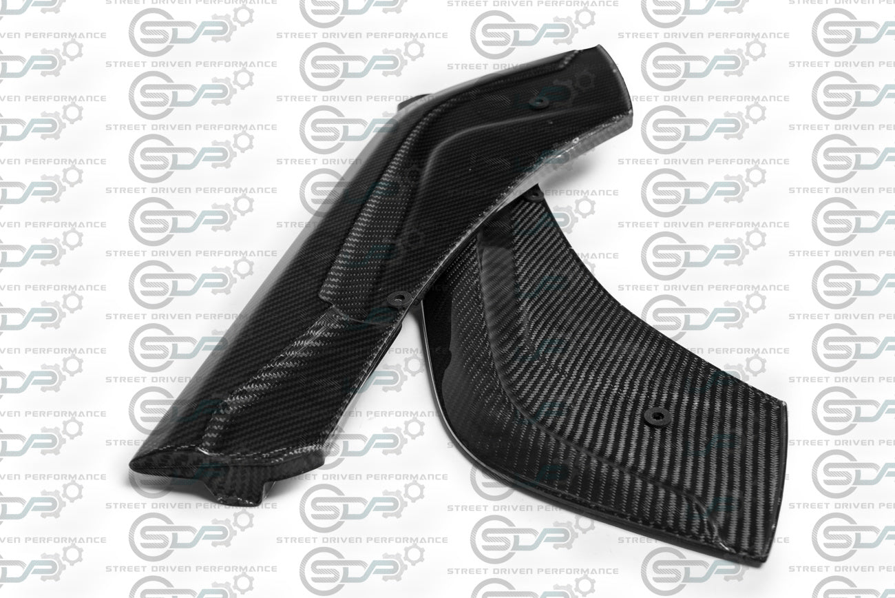 2020+ Toyota Supra A90 & GR | Artisan Spirit Style CARBON FIBER Rear Apron Lip Splitter Ground Effects