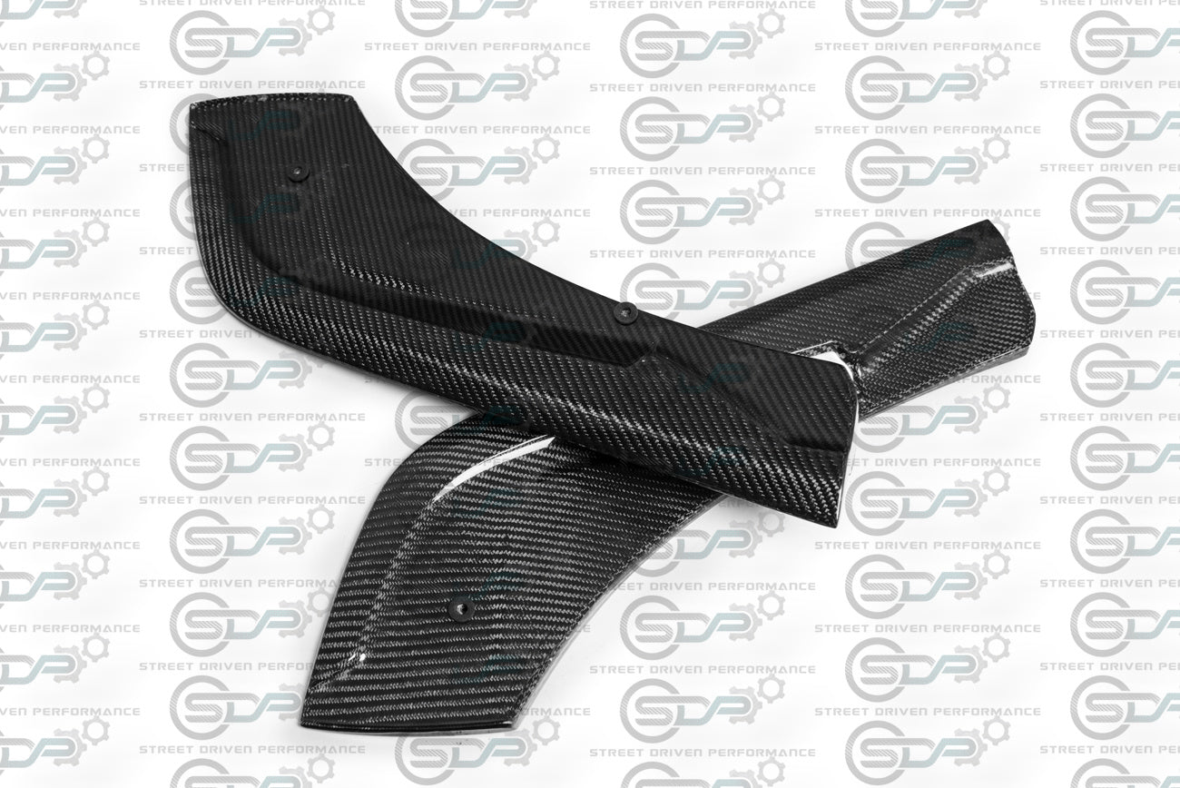 2020+ Toyota Supra A90 & GR | Artisan Spirit Style CARBON FIBER Rear Apron Lip Splitter Ground Effects