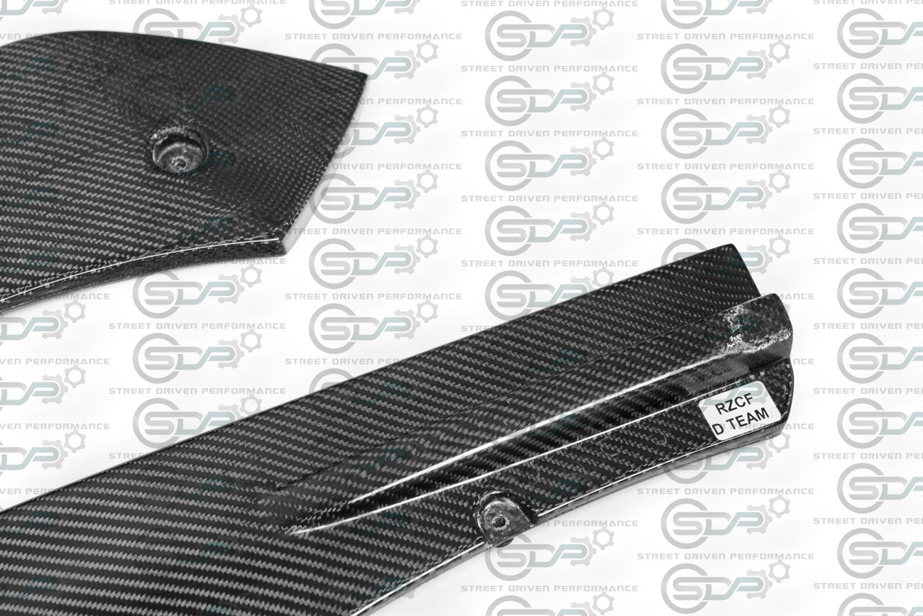 2020+ Toyota Supra A90 & GR | Artisan Spirit Style CARBON FIBER Rear Apron Lip Splitter Ground Effects