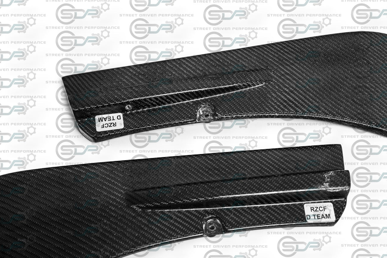 2020+ Toyota Supra A90 & GR | Artisan Spirit Style CARBON FIBER Rear Apron Lip Splitter Ground Effects