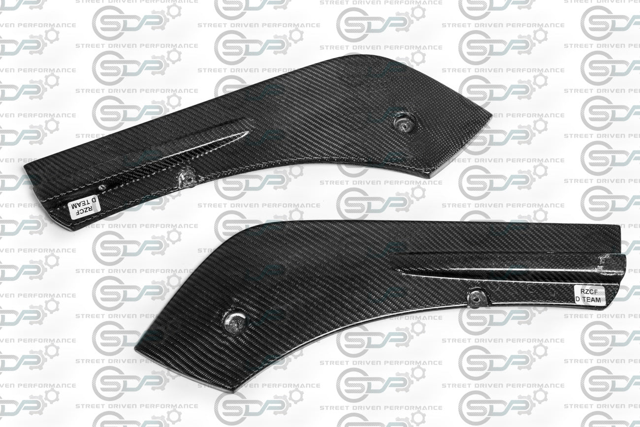 2020+ Toyota Supra A90 & GR | Artisan Spirit Style CARBON FIBER Rear Apron Lip Splitter Ground Effects