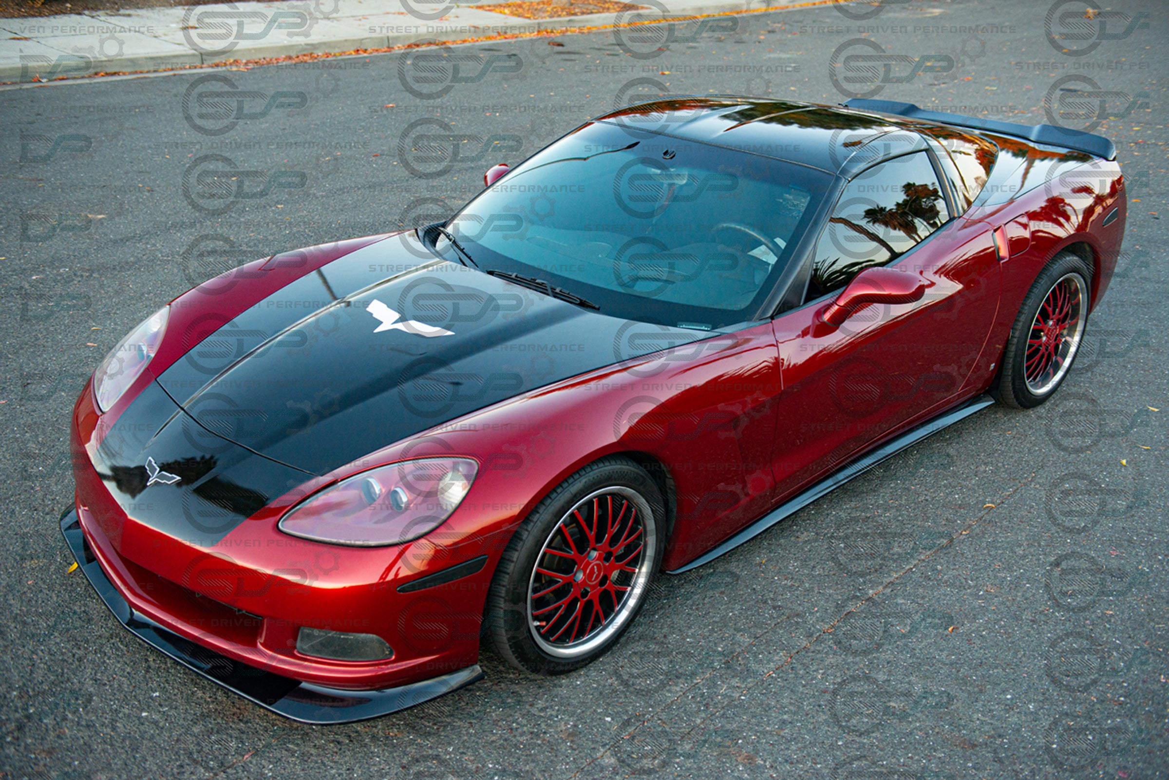 2005-2013 C6 Corvette - Extended ZR1 Style Rear Trunk Lid Spoiler Wing - for all models