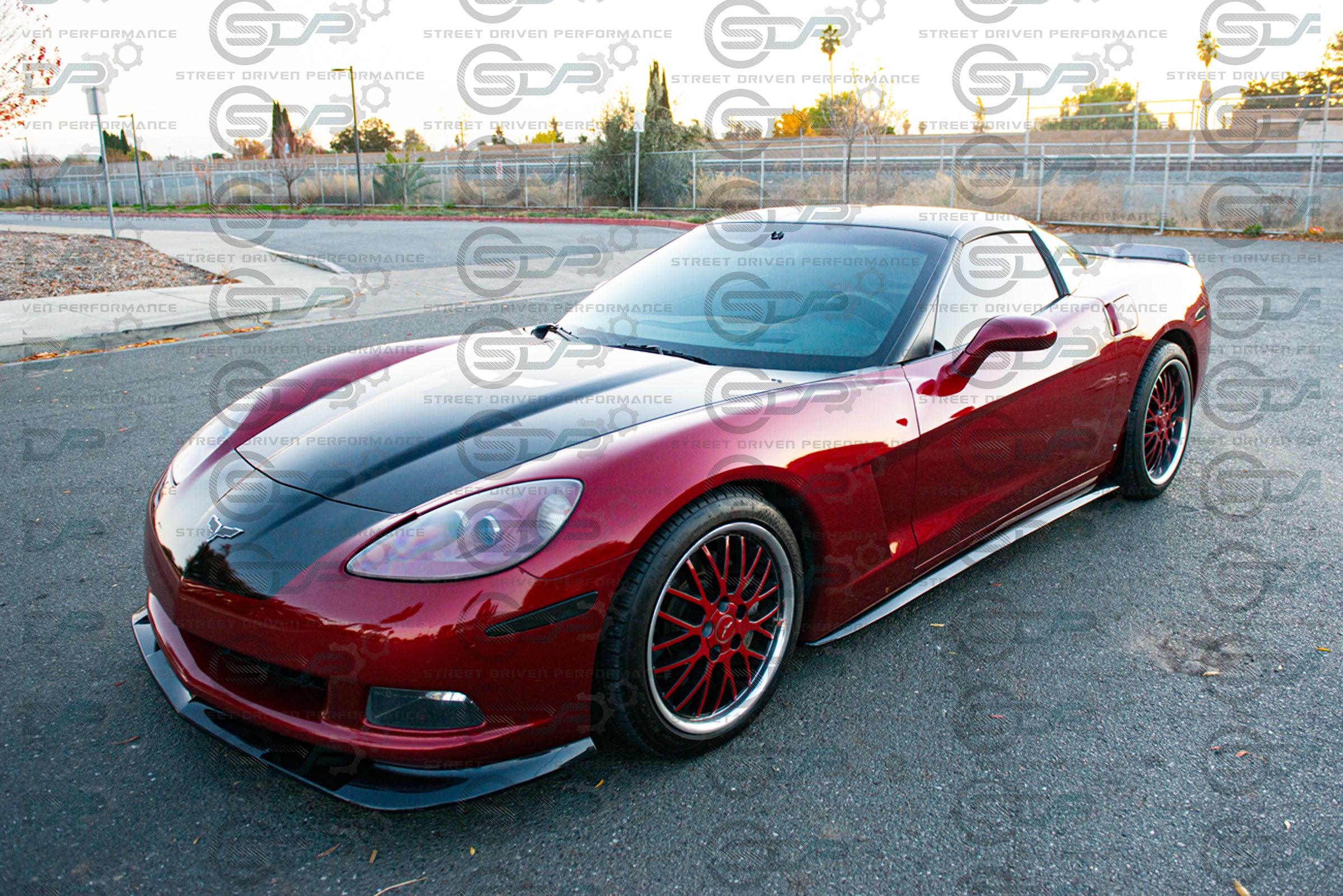 2005-2013 C6 Corvette - Extended ZR1 Style Rear Trunk Lid Spoiler Wing - for all models