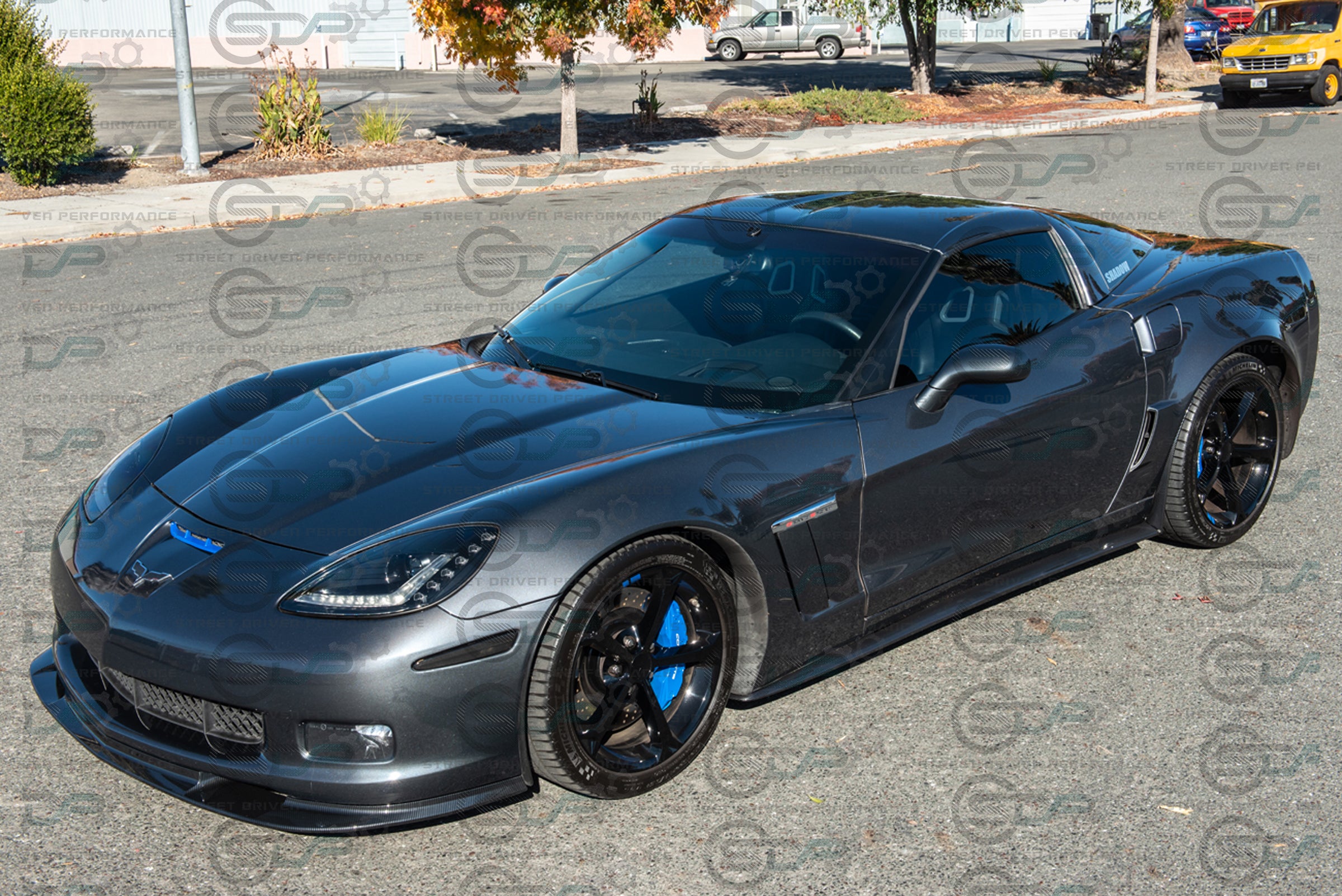 2005-2013 C6 Corvette - Grand Sport / Z06 / ZR1 - ZR1 Style Front Splitter/Lip Ground Effects