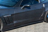 C6 Corvette - Grand Sport / Z06 / ZR1 - "ZR1 Conversion" Side Skirts / Rocker Panels / Ground Effects with Mud Flaps