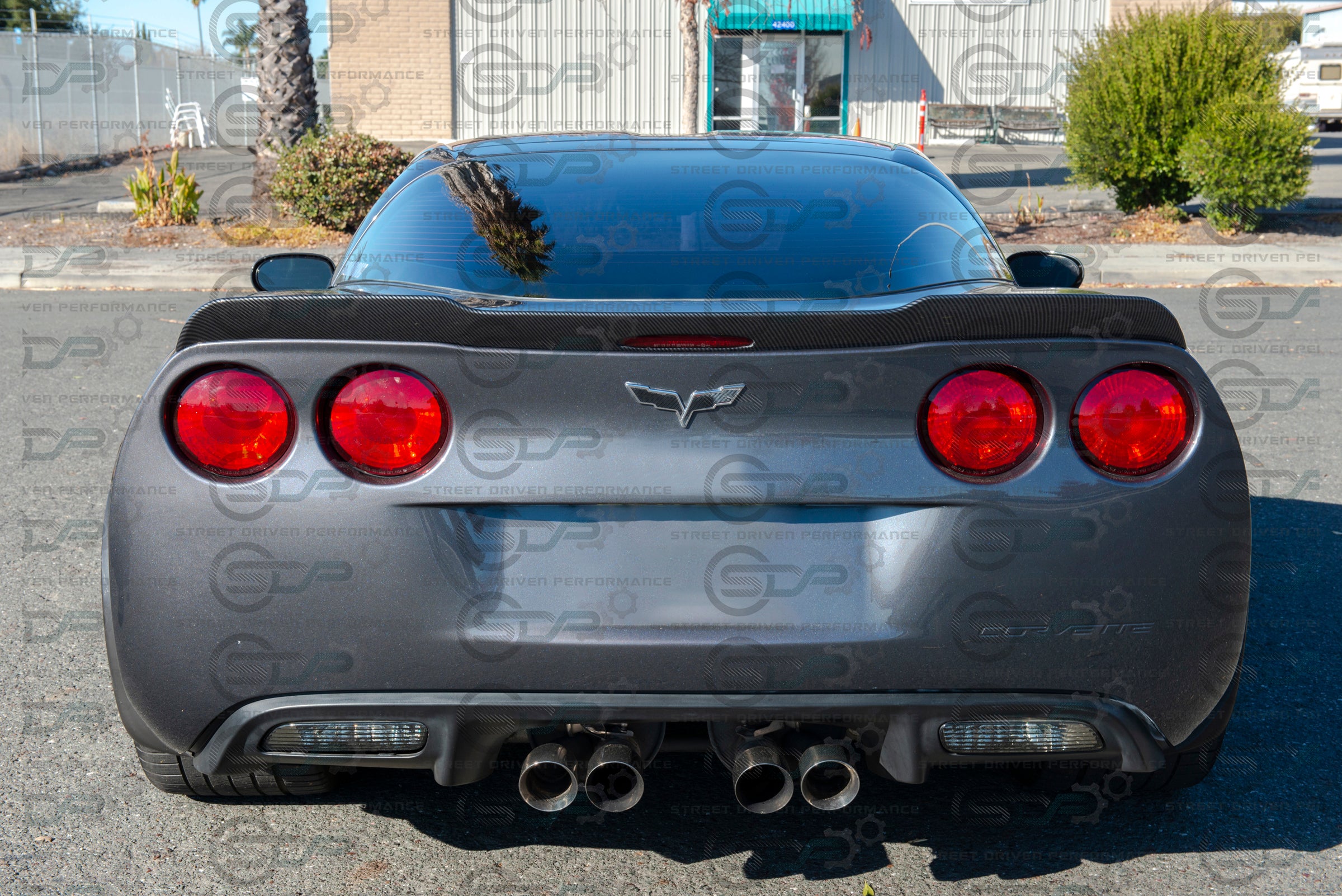 2005-2013 C6 Corvette - "ZR1 Style" Rear Trunk Lid Spoiler Wing- for all models