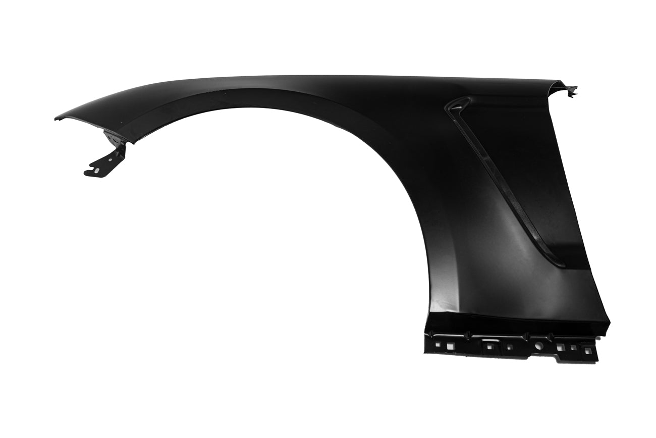 2018-2023 Ford Mustang | GT350 Style Matte Black Front Side Fenders