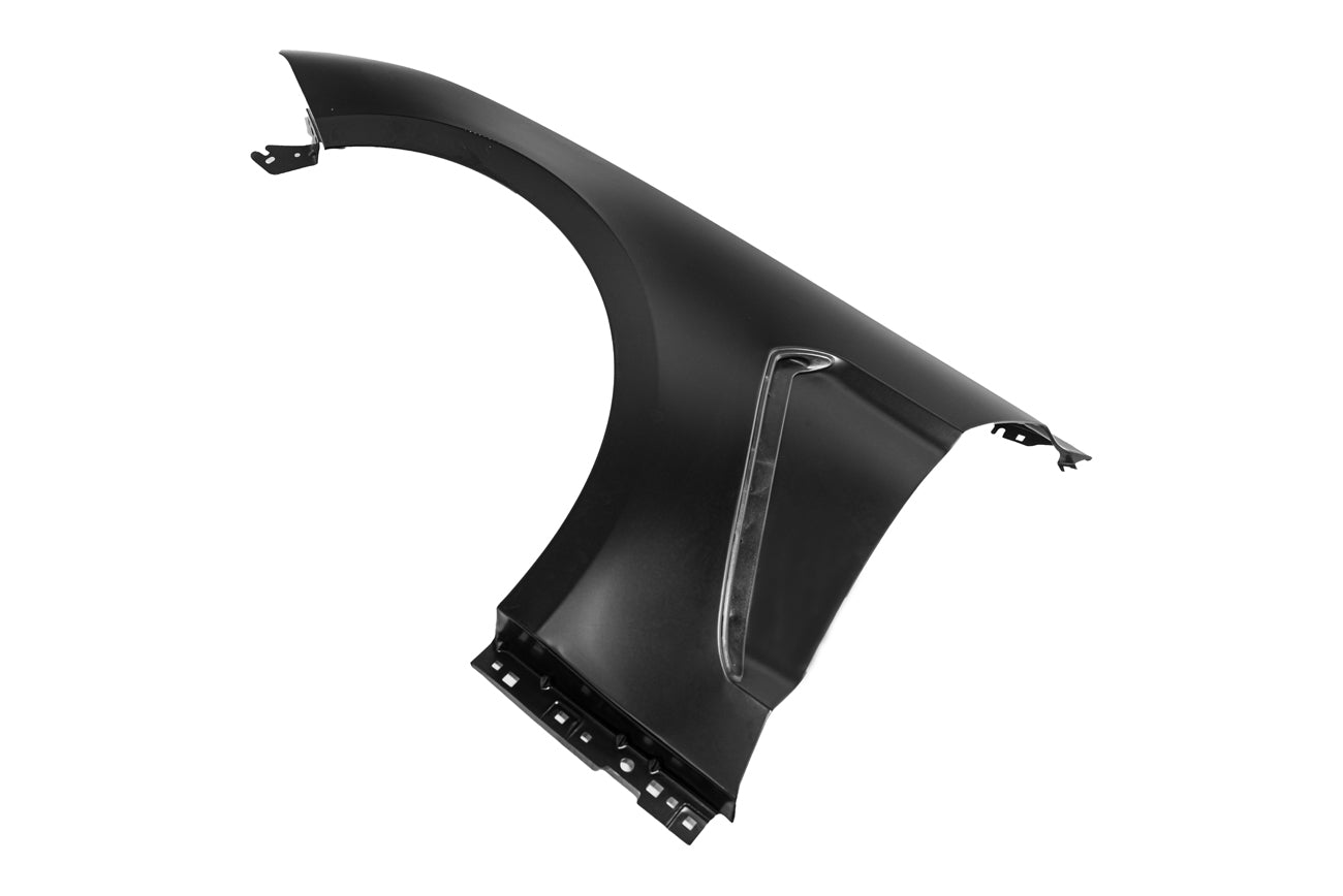2018-2023 Ford Mustang | GT350 Style Matte Black Front Side Fenders