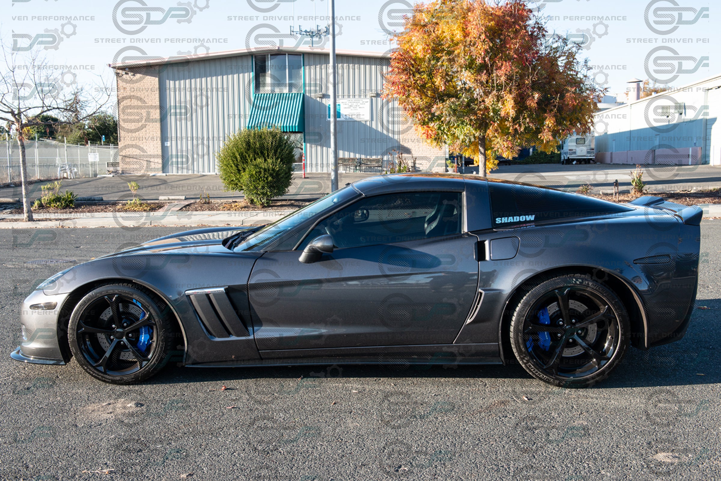 2005-2013 C6 Corvette - Base Model - Extended Front Splitter/Lip Ground Effects - ZR1 Conversion Package