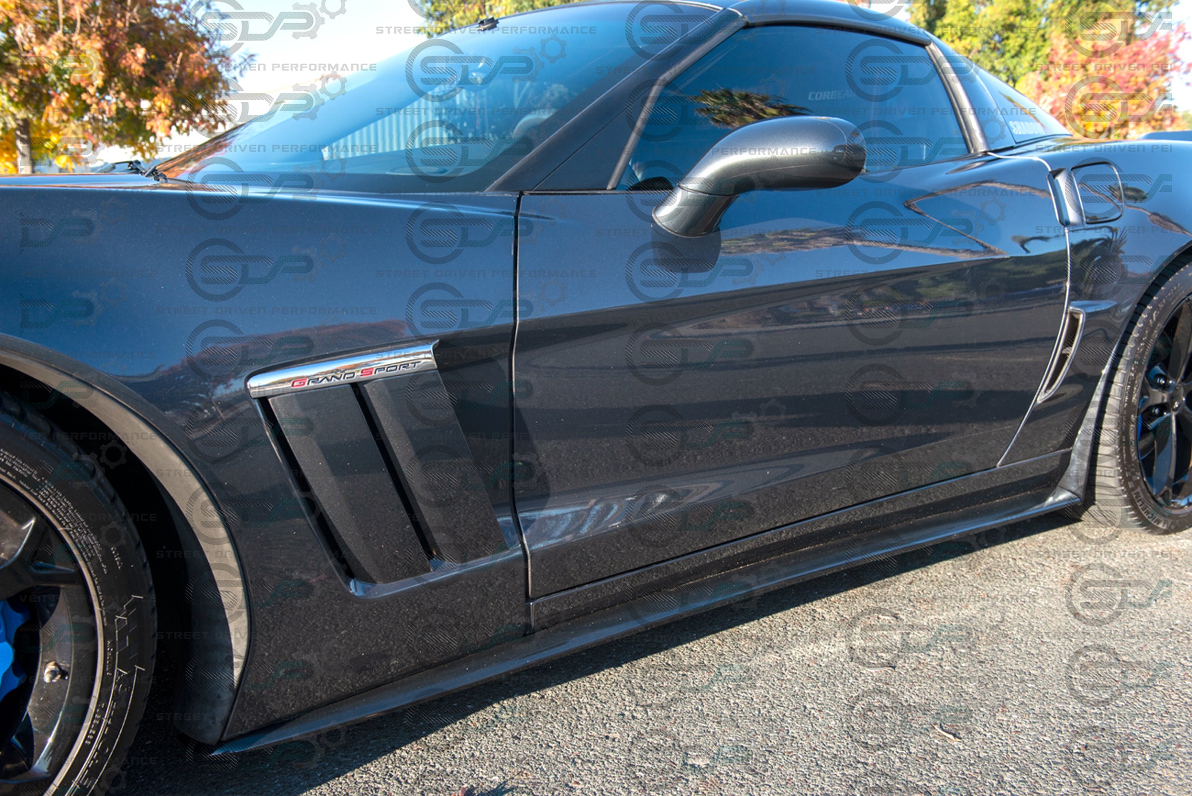 2005-2013 C6 Corvette - Grand Sport / Z06 / ZR1 - "ZR1 Conversion" Side Skirts / Rocker Panels / Ground Effects with Mud Flaps
