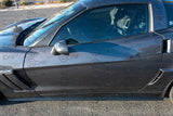 C6 Corvette - Grand Sport / Z06 / ZR1 - "ZR1 Conversion" Side Skirts / Rocker Panels / Ground Effects with Mud Flaps