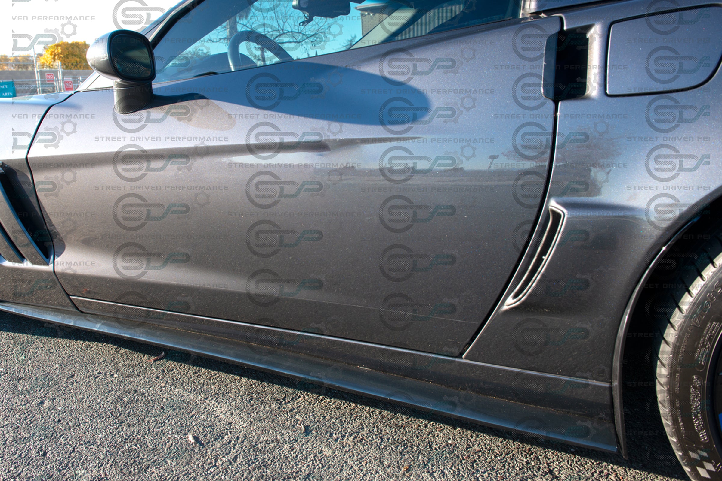 2005-2013 C6 Corvette - Grand Sport / Z06 / ZR1 - "ZR1 Conversion" Side Skirts / Rocker Panels / Ground Effects with Mud Flaps