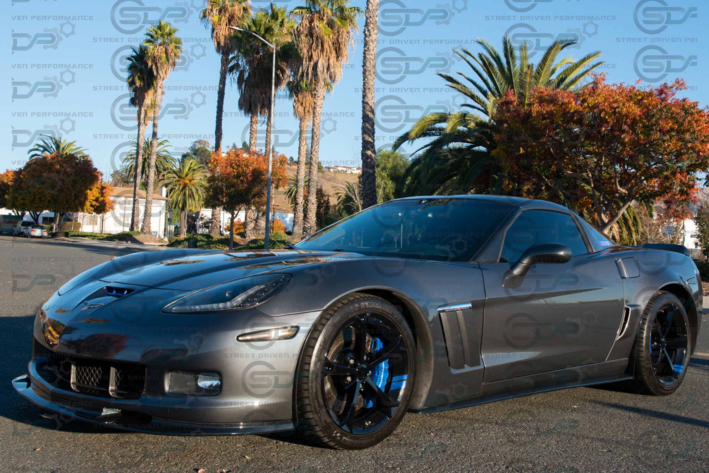 2005-2013 C6 Corvette - Grand Sport / Z06 / ZR1 - "ZR1 Conversion" Side Skirts / Rocker Panels / Ground Effects with Mud Flaps