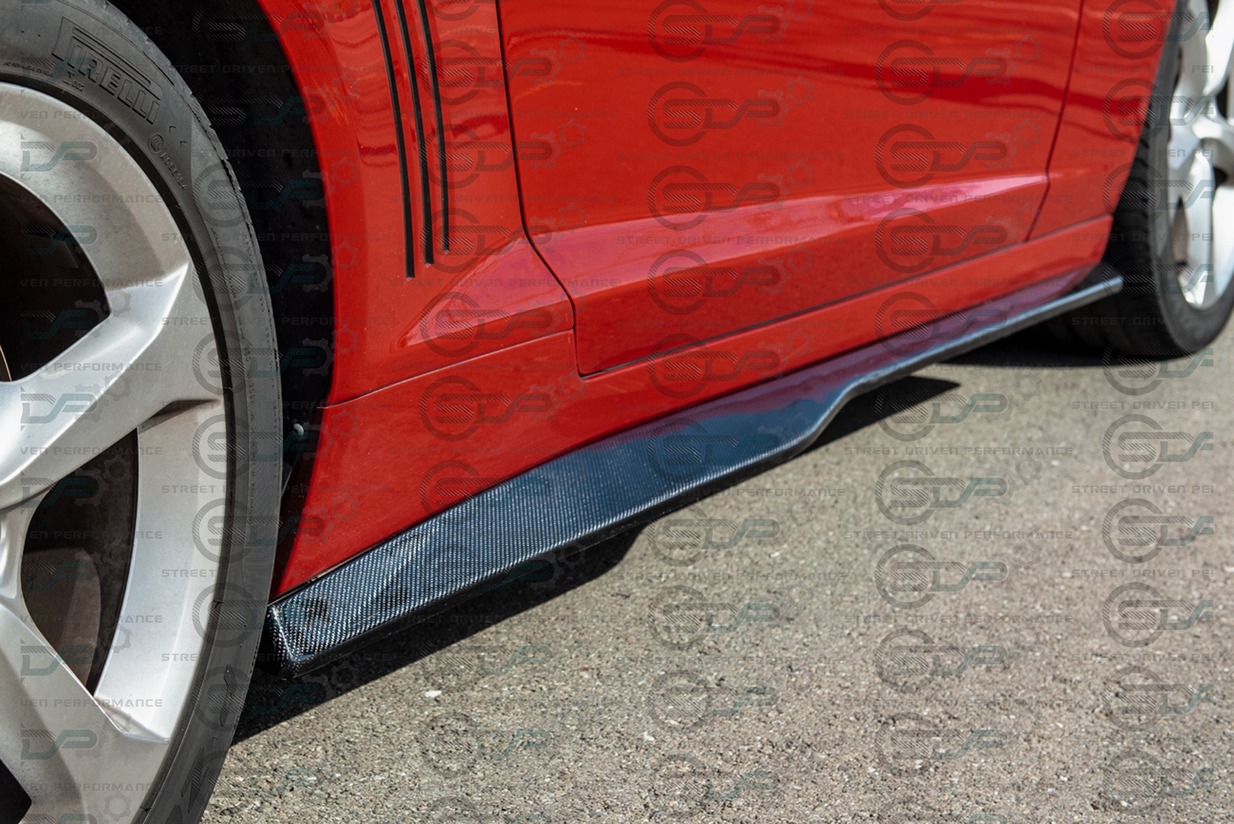 2010-2015 5th Gen Camaro - "ZL1 Conversion" Carbon Fiber Side Skirts Rocker Panel Ground Effects