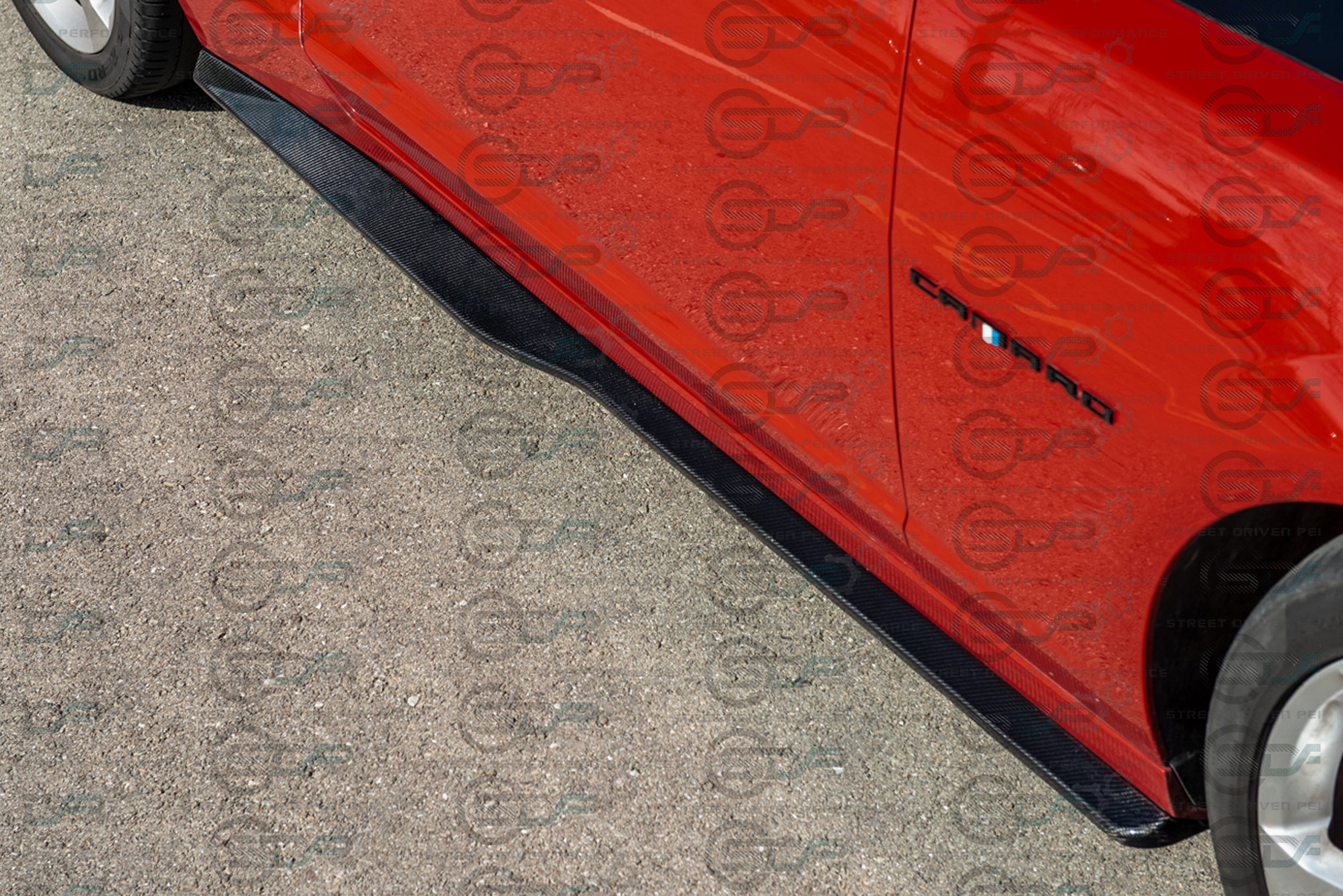 2010-2015 5th Gen Camaro - "ZL1 Conversion" Carbon Fiber Side Skirts Rocker Panel Ground Effects