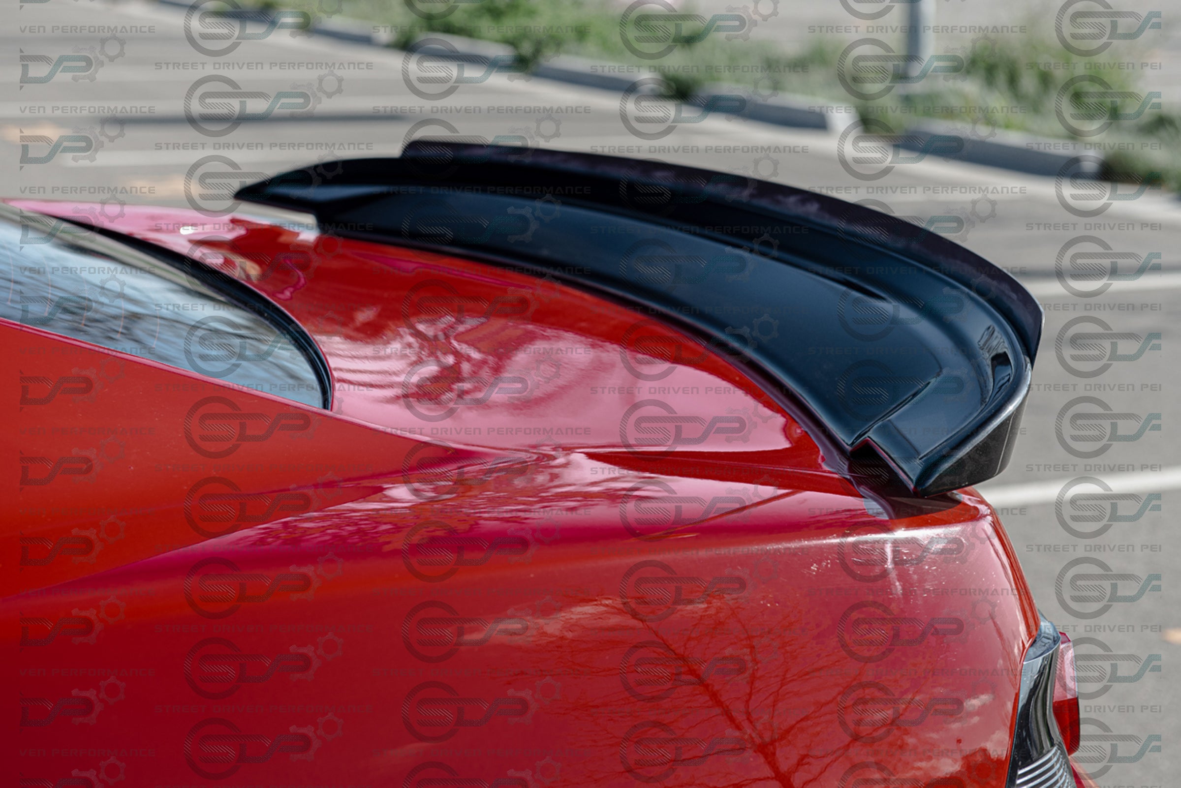 2014-2015 5th Gen Camaro - "ZL1 Style" Rear Trunk Spoiler Wing with Wickerbill - for models