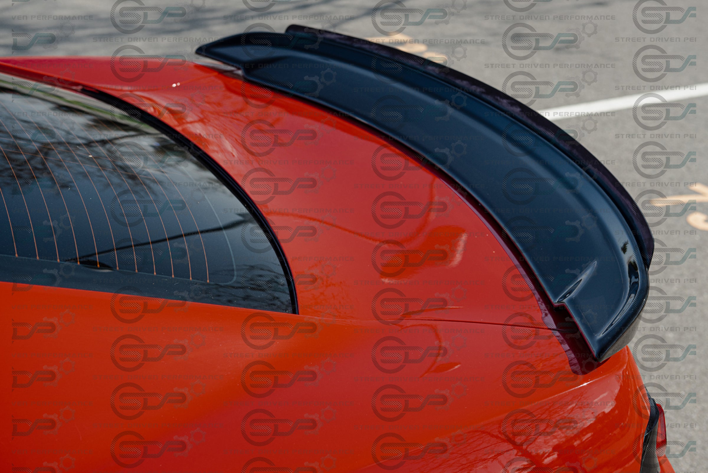 2014-2015 5th Gen Camaro - "ZL1 Style" Rear Trunk Spoiler Wing with Wickerbill - for models