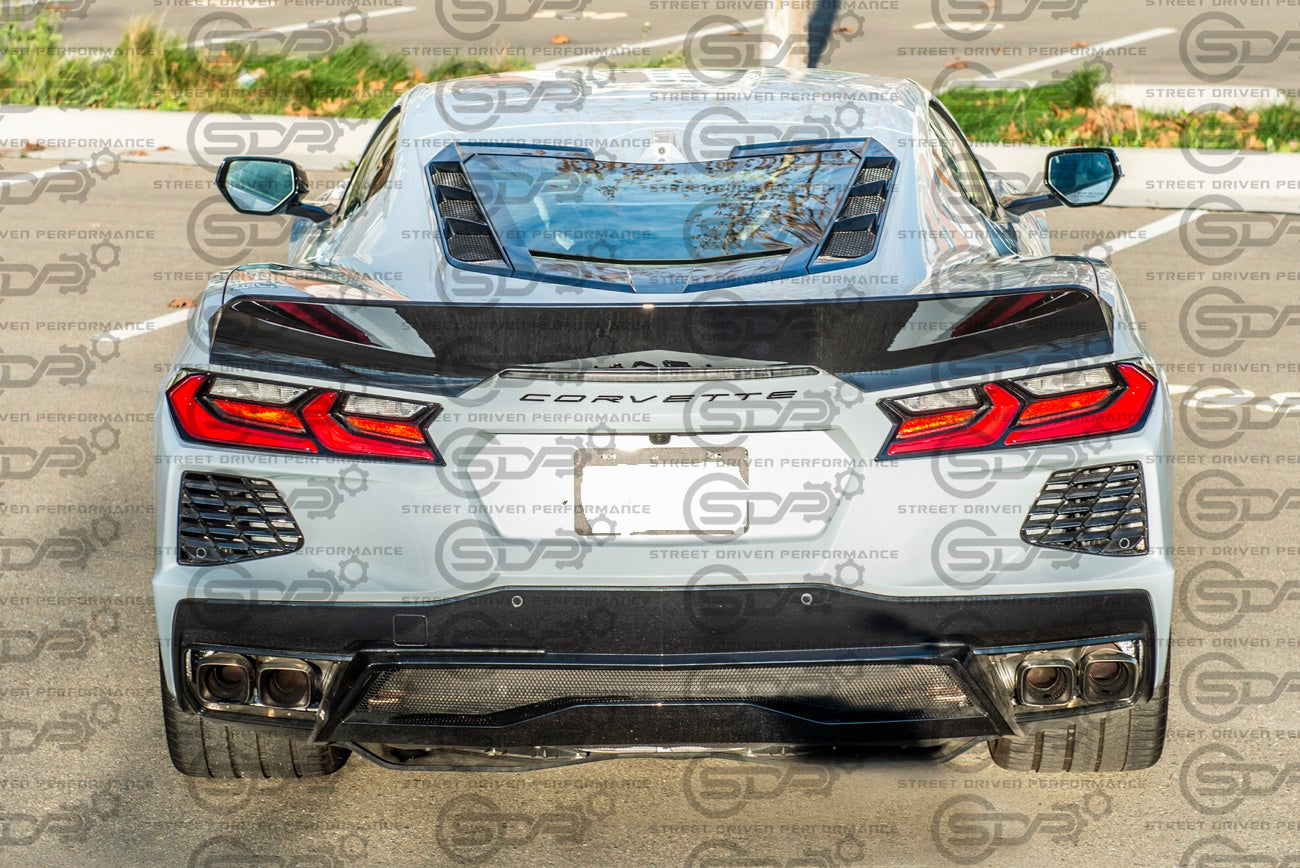 2020+ Corvette C8 Rear Trunk Lid Ducktail Wing Spoiler
