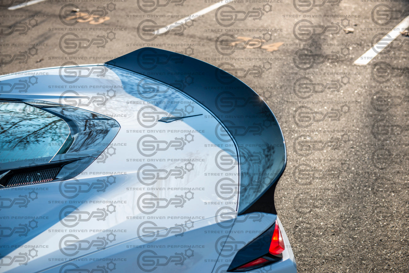 2020+ Corvette C8 Rear Trunk Lid Ducktail Wing Spoiler