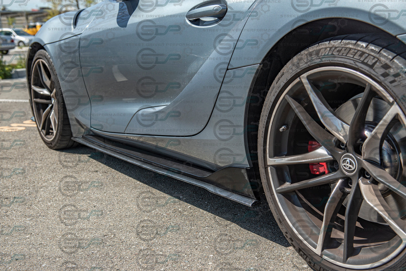 2020+ Toyota Supra A90 | Artisan Spirit Style Side Skirts Rocker Panels Ground Effects