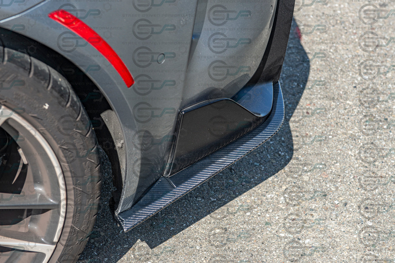 2020+ Toyota Supra A90 & GR | Artisan Spirit Style CARBON FIBER Rear Apron Lip Splitter Ground Effects