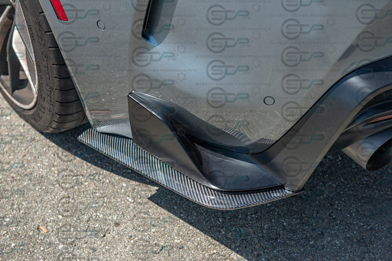 2020+ Toyota Supra A90 & GR | Artisan Spirit Style CARBON FIBER Rear Apron Lip Splitter Ground Effects